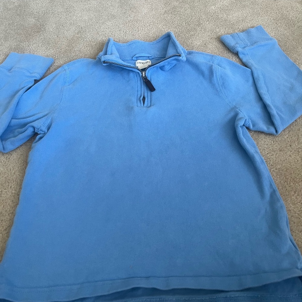 Boys Crewcuts 1/2 zip Sweater